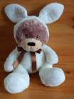 CUDDLE CREW TEDDY BEAR  IN A BUNNY OUTFIT  34CMS