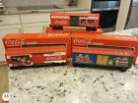 Lot Of Three (3) Coca-cola Brand Trains 0/027 Gauge 1990s Christmas 