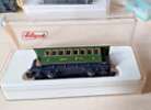 Liliput HOe HOm HO Narrow Gauge Salzkammergut 2/3 class coach Green boxed 730