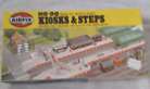 AIRFIX 3602 HO OO GAUGE STATION PLATFORM KIOSK & STEPS MODEL RAILWAY KIT VINTAGE