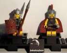 Authentic Lego Roman Soldier And Commander Minifigure Lot