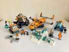 LEGO Arctic x3 sets 60196 60192 60033 all complete with figures and instructions