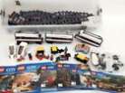 Bundle of Lego City Railway Trains People Figures Plus Other All Loose Incomplet