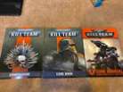 War Hammer Kill Team Book lot Compendium, Core Book, & Core Manual