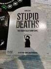 here lies stupid deaths board game, new and sealed