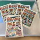 BEANO vintage comics 1986 -Birthday Christmas Anniversary X 5