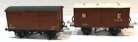 KIT BUILT PLASTIC NE GOODS VANS X 2 SEE MAIN DESCRIPTION