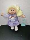 Zara Arleen Cabbage Patch Kid OK 511H Portrait Purple  Dress/Tights HM#15 w/FLAW