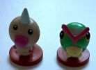 Pokemon Bundle- Tomy Figures Caterpie & Weedle- Vintage - C.G.T.S.J