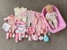 Baby Annabell Doll with Clothes and Accessories Bundle