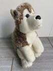 Lapland Keel Toys Arka Siberian Husky Wolf Puppy Dog Soft Toy Plush Cute #1